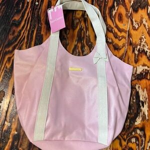 Juicy Couture Pink and White Women's Tote Bag Nwt